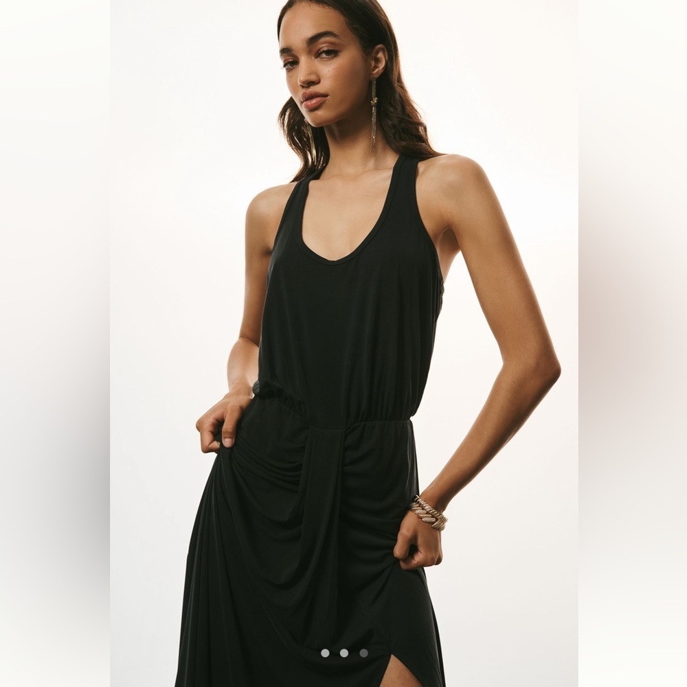 Anthoropologie Dolan XS Elegant Black Maxi Dress - Picture 8 of 9